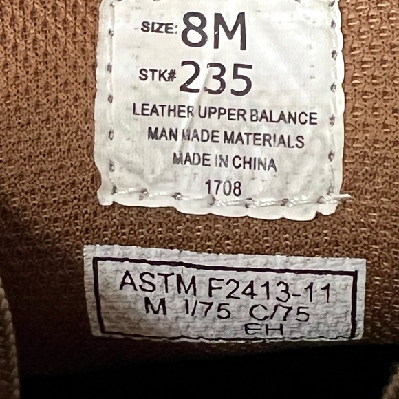 Justin Original Cappie Chukka Electrical Steel Toe main image 5